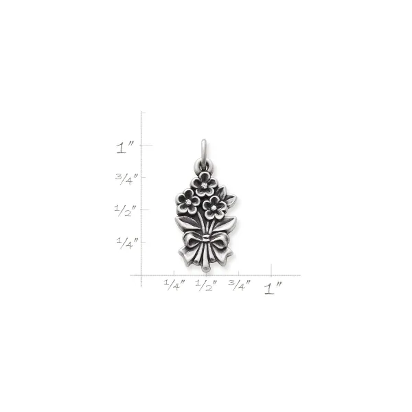 James Avery Artisan Jewelry Charms-Bouquet Of Flowers Charm