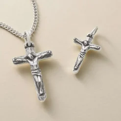 James Avery Artisan Jewelry Pendants-Chiseled Crucifix Pendant