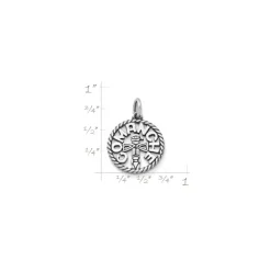 James Avery Artisan Jewelry Charms-Comanche Disk Charm