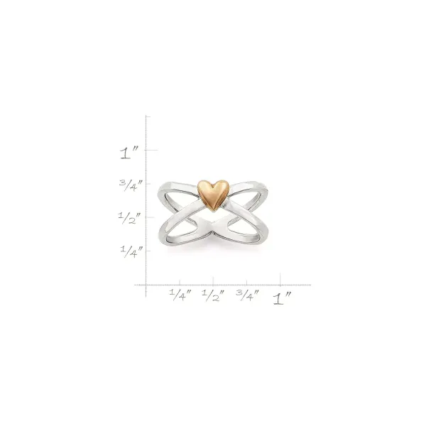 James Avery Artisan Jewelry Rings-Cross Your Heart Ring