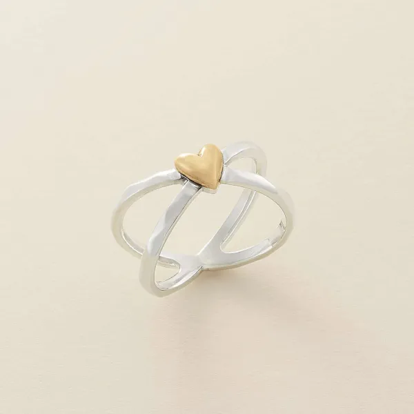 James Avery Artisan Jewelry Rings-Cross Your Heart Ring