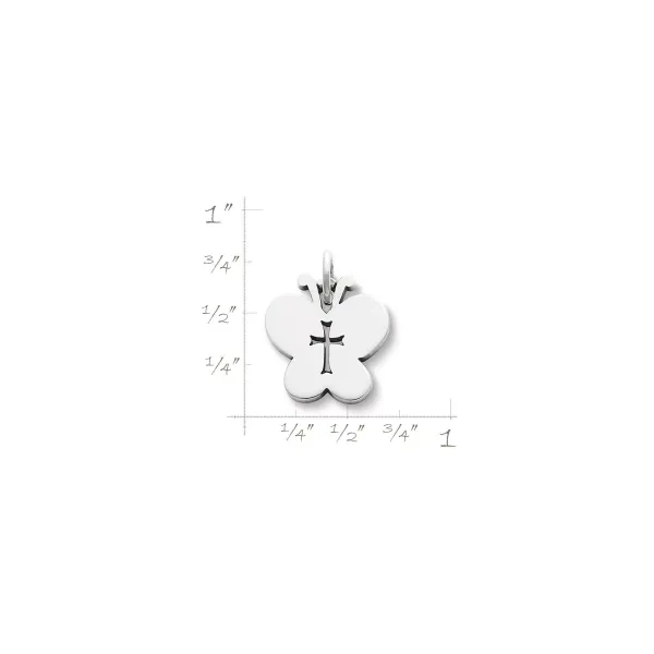 James Avery Artisan Jewelry Charms-Crosslet Butterfly Charm