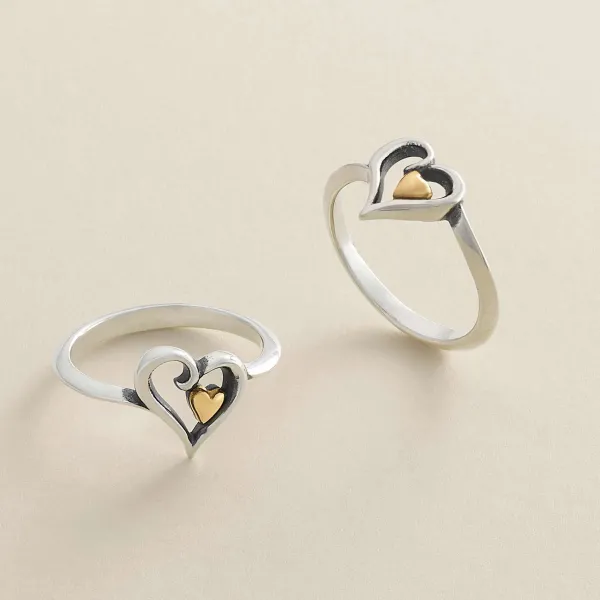 James Avery Artisan Jewelry Rings-Delicate Joy Of My Heart Ring
