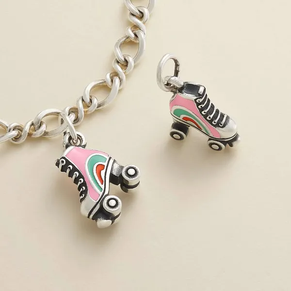 James Avery Artisan Jewelry Charms-Enamel Roller Skate Charm