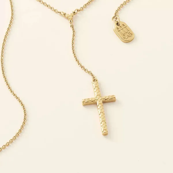James Avery Artisan Jewelry Necklaces And Chains-Floral Latin Cross Necklace