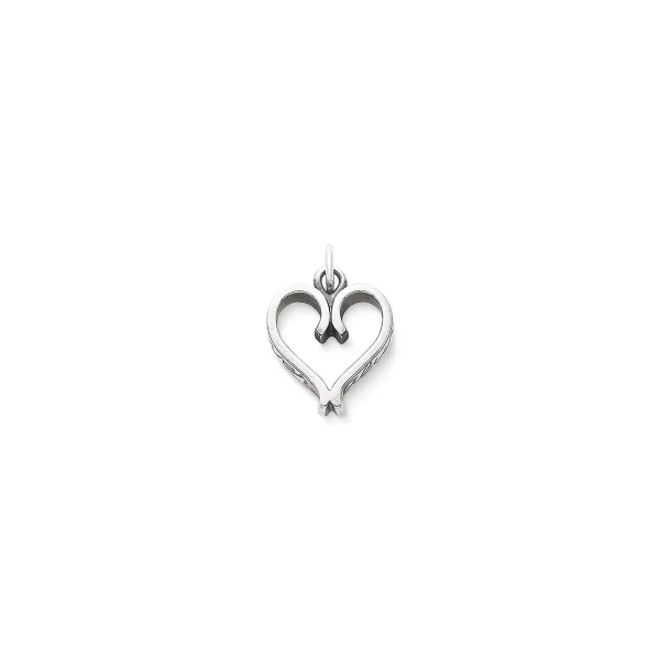 James Avery Artisan Jewelry Charms-Forever And Always Heart Charm
