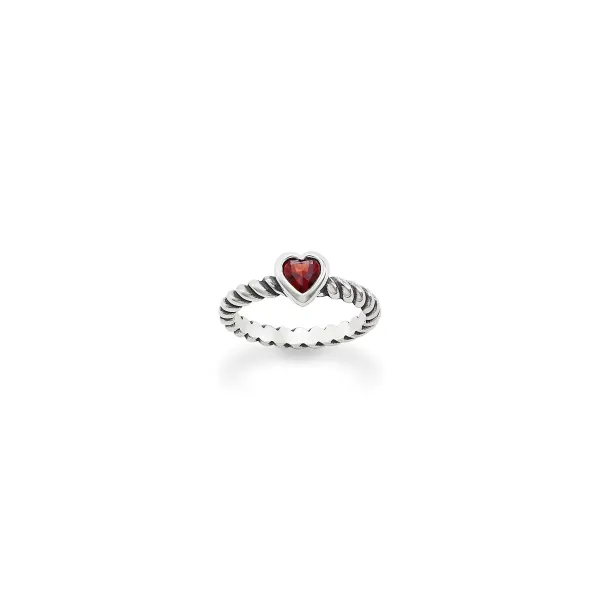 James Avery Artisan Jewelry Rings-Gemstone Heart Twisted Wire Ring
