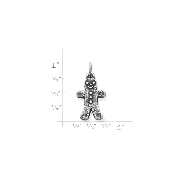James Avery Artisan Jewelry Charms-Gingerbread Boy Charm