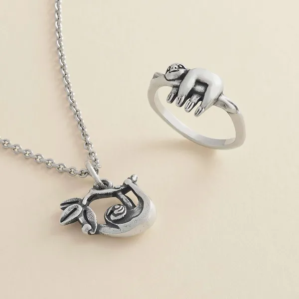 James Avery Artisan Jewelry Charms-Happy Sloth Charm