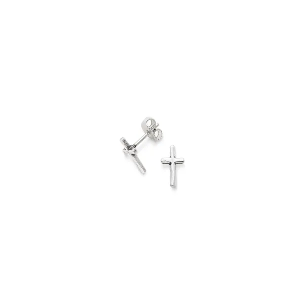 James Avery Artisan Jewelry Earrings-Horizon Cross Studs