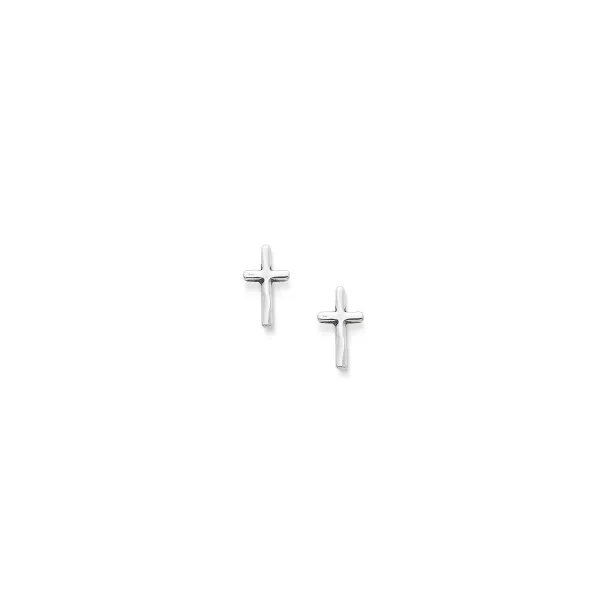 James Avery Artisan Jewelry Earrings-Horizon Cross Studs