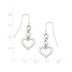 James Avery Artisan Jewelry Earrings-Infinite Love Dangle Earrings