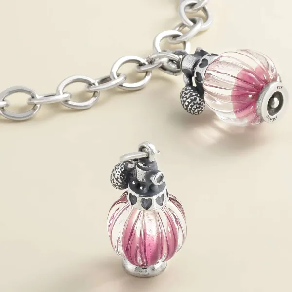 James Avery Artisan Jewelry Charms-Love Potion Art Glass Charm