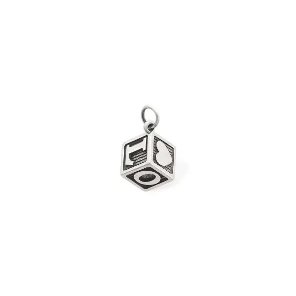 James Avery Artisan Jewelry Charms-Love U Wooden Block Charm