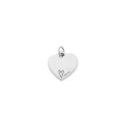 James Avery Artisan Jewelry Charms-Love Will Save The Day Heart Charm