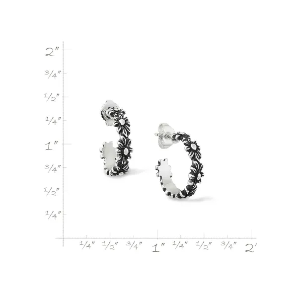 James Avery Artisan Jewelry Earrings-Margarita Hoops