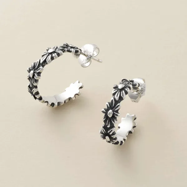 James Avery Artisan Jewelry Earrings-Margarita Hoops