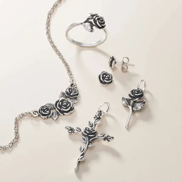 James Avery Artisan Jewelry Necklaces And Chains-Rose Necklace