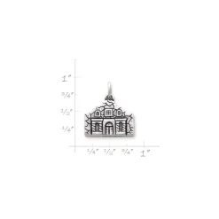 James Avery Artisan Jewelry Charms-Sculptured Alamo Charm