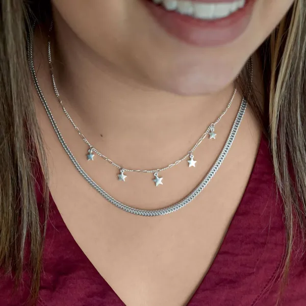 James Avery Artisan Jewelry Necklaces And Chains-Star Drops Necklace