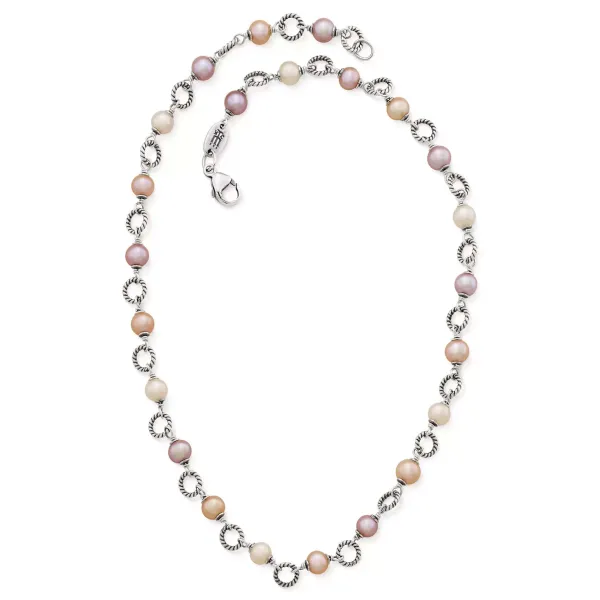 James Avery Artisan Jewelry Necklaces And Chains-Twisted Wire Link Gemstone Necklace