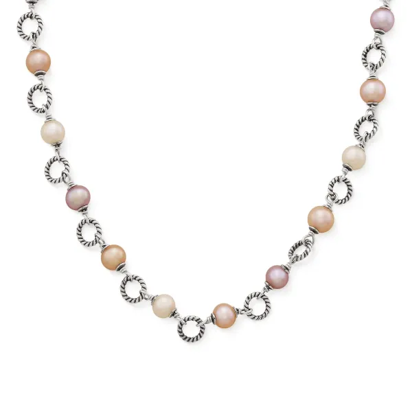 James Avery Artisan Jewelry Necklaces And Chains-Twisted Wire Link Gemstone Necklace