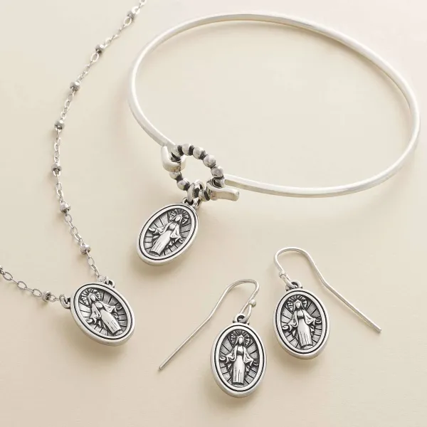 James Avery Artisan Jewelry Bracelets-Virgin Mary Hook-On Bracelet